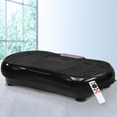 EFit Vibration Machine Platform Vibrator Resistance Rope Home Fitness Black- ONLINE ONLY