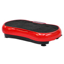 EFit Vibration Machine Platform Vibrator Resistance Rope Home Fitness Red- ONLINE ONLY
