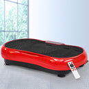 EFit Vibration Machine Platform Vibrator Resistance Rope Home Fitness Red- ONLINE ONLY
