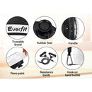 EFit Vibration Machine Platform Vibrator Resistance Rope Home Fitness White- ONLINE ONLY