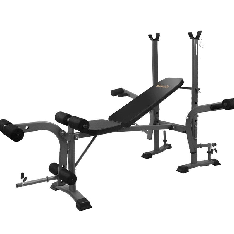 EFit Weight Bench 8 in 1 Bench Press Adjustable Home Gym Station 200kg- ONLINE ONLY