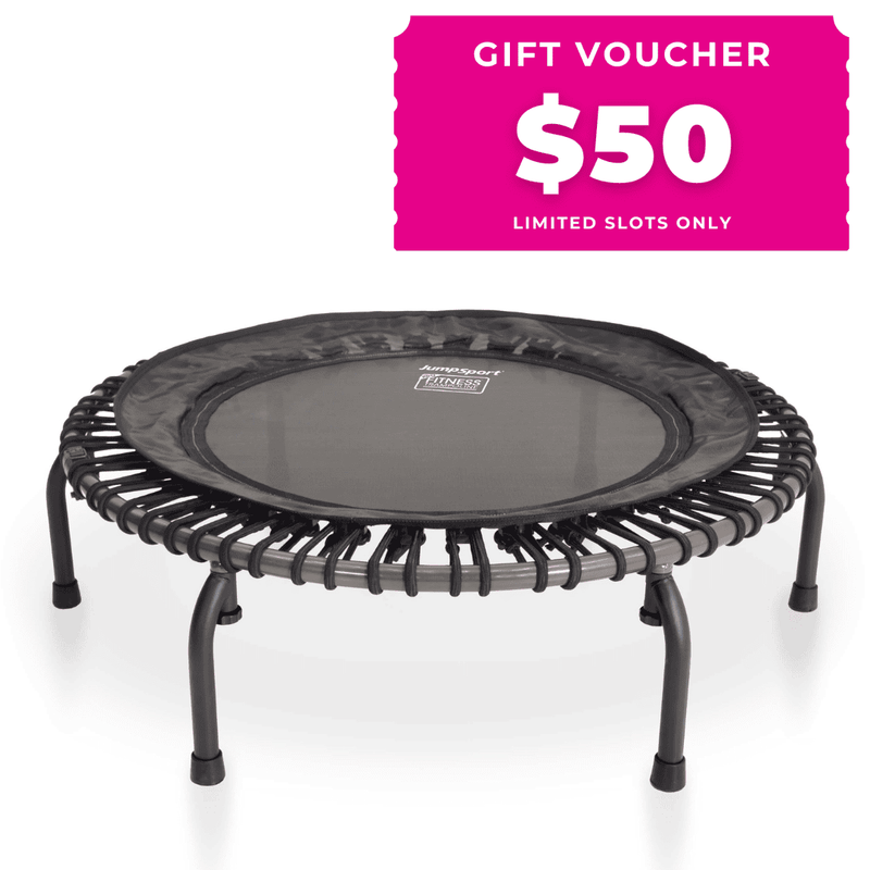 Jumpsport 550F Pro Folding & Stackable Fitness Trampoline - Limited Stock Available -Don’t Miss Out!