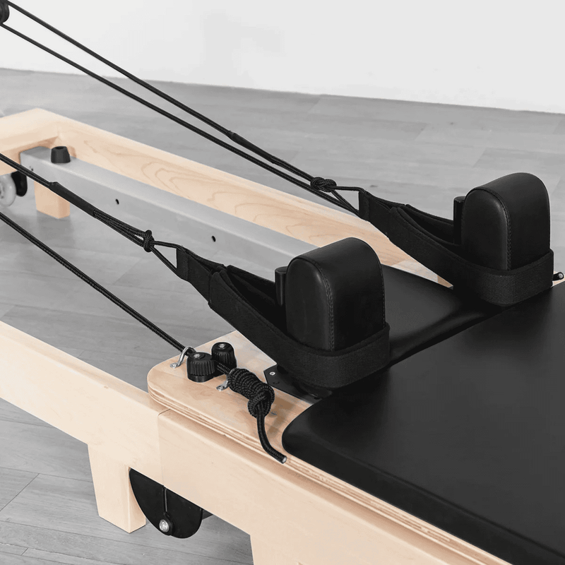 Lifespan Contour Folding Wooden Pilates Reformer Machine Set, Black - SALE ENDS 10th MARCH - No Rainchecks !!Don't Miss Out Limited Stocks