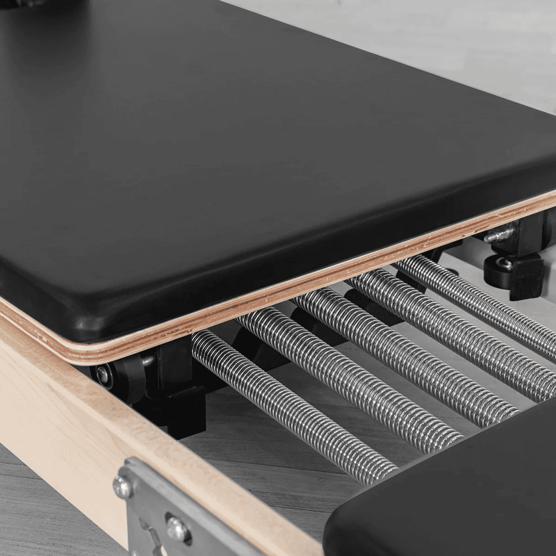 Lifespan Contour Folding Wooden Pilates Reformer Machine Set, Black - SALE ENDS 10th MARCH - No Rainchecks !!Don't Miss Out Limited Stocks