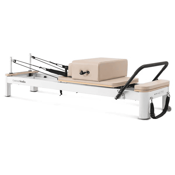 Lifespan Contour Studio Commercial Pilates Reformer Machine, Beige - Limited Stocks