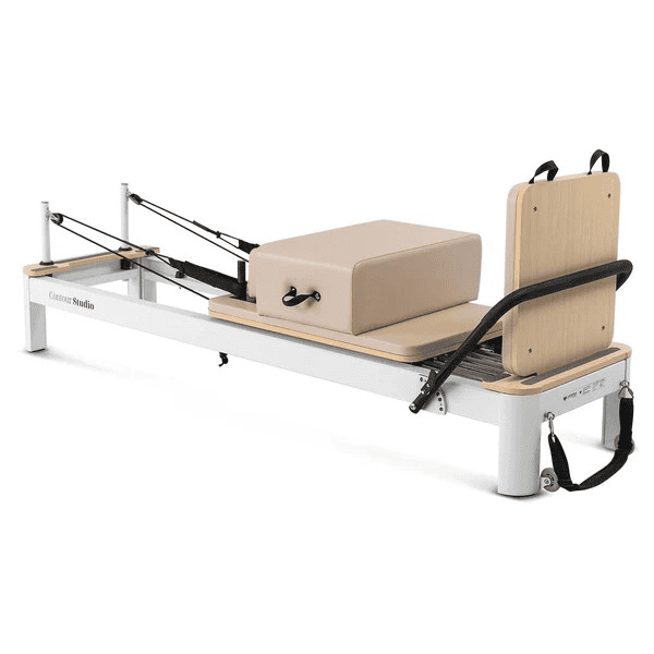 Lifespan Contour Studio Commercial Pilates Reformer Machine, Beige - Limited Stocks