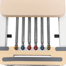 Lifespan Contour Studio Commercial Pilates Reformer Machine, Beige - Pre Order for Early January Delivery. Limited stock arriving. Don’t Miss Out.!