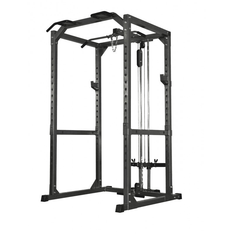 BodyworX Deluxe Power Cage with Lat / Low Row