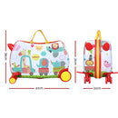 WL 17" Kids Ride On Luggage Children Suitcase Trolley Travel Zoo - ONLINE ONLY