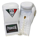 Punch Mexican LUCKY 13 - LACE UP - White