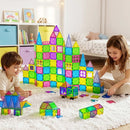 Keezi 100pcs Kids Magnetic Tiles Blocks Building Educational Toys Children Gift - ONLINE ONLY