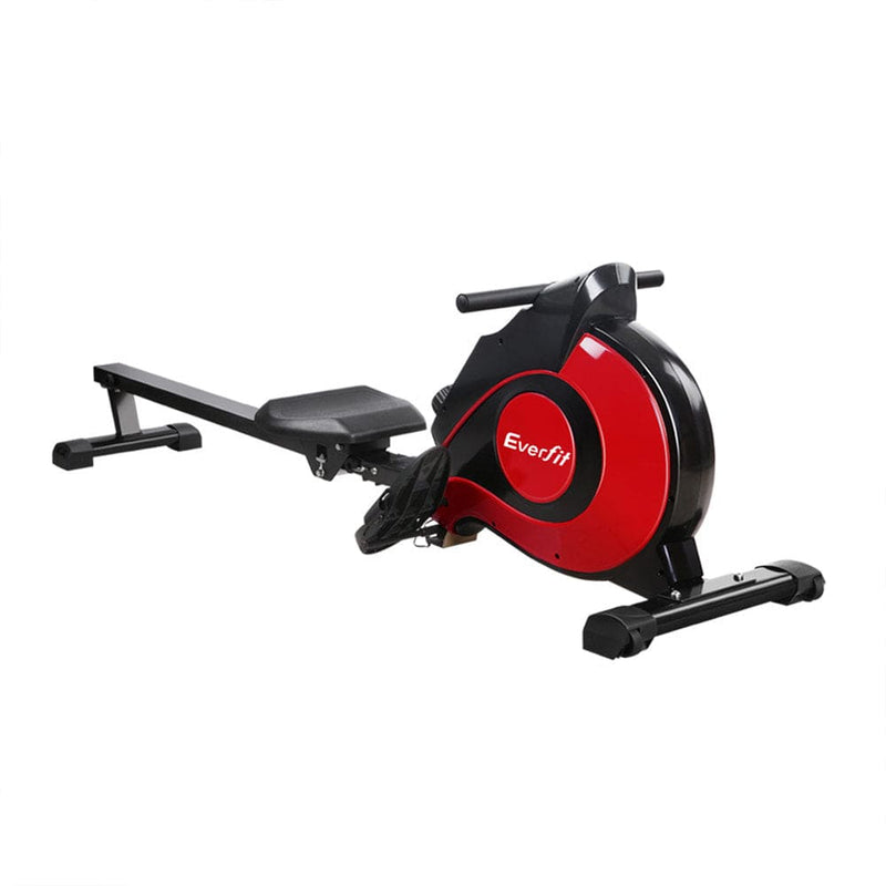 EFit Rowing Machine Rower Magnetic Resistance Exercise Gym Home Cardio Red- ONLINE ONLY