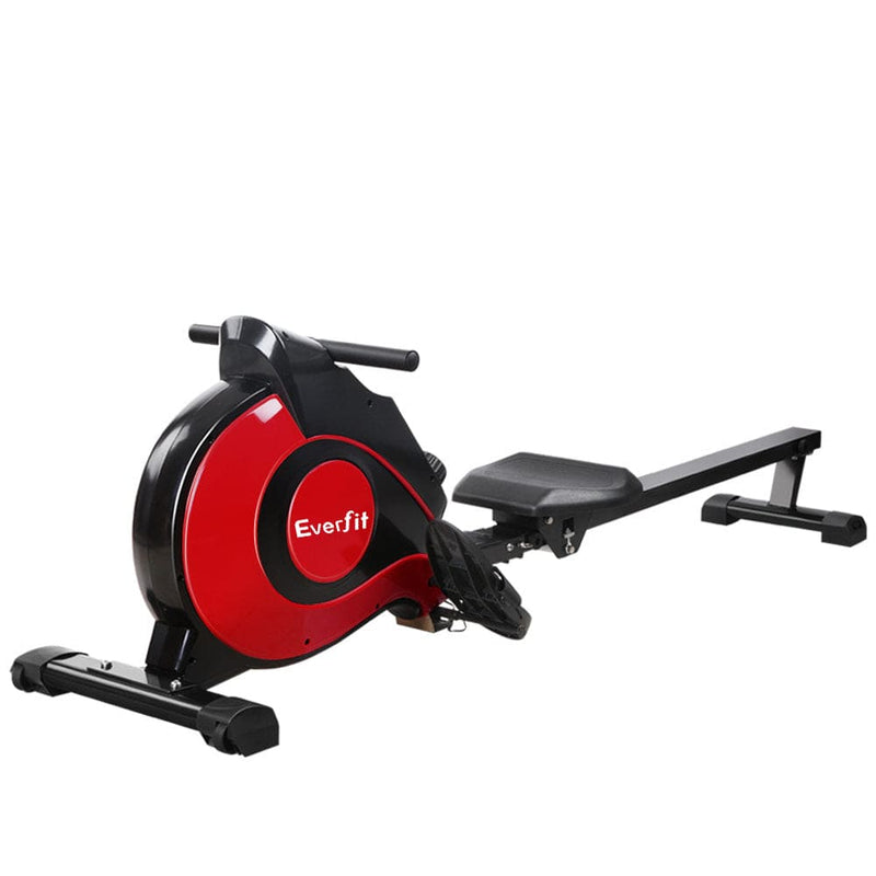 EFit Rowing Machine Rower Magnetic Resistance Exercise Gym Home Cardio Red- ONLINE ONLY