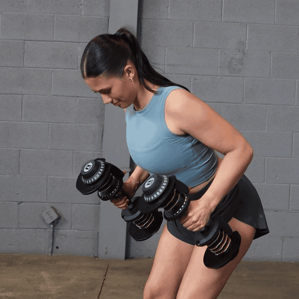 Body Solid Adjustable Dumbbell Pair