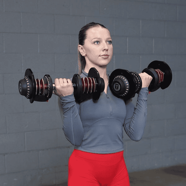 Body Solid Adjustable Dumbbell Pair