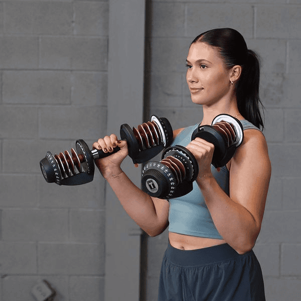 Body Solid Adjustable Dumbbell Pair