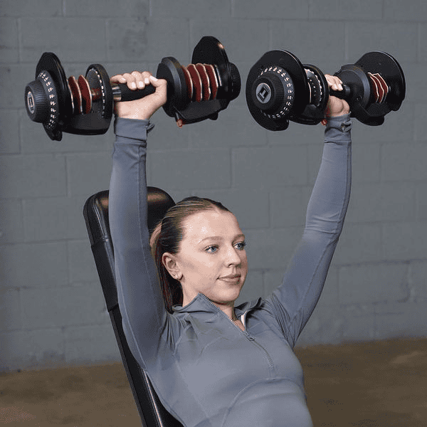 Body Solid Adjustable Dumbbell Pair