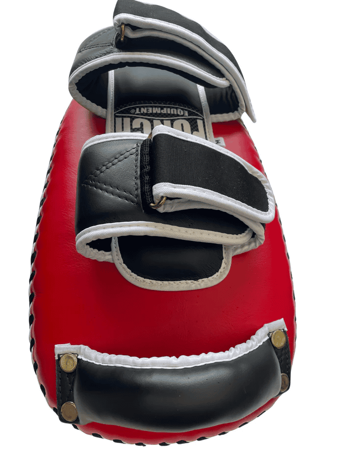 PUNCH Siam Leather Curved Thai Pad - Double Strap