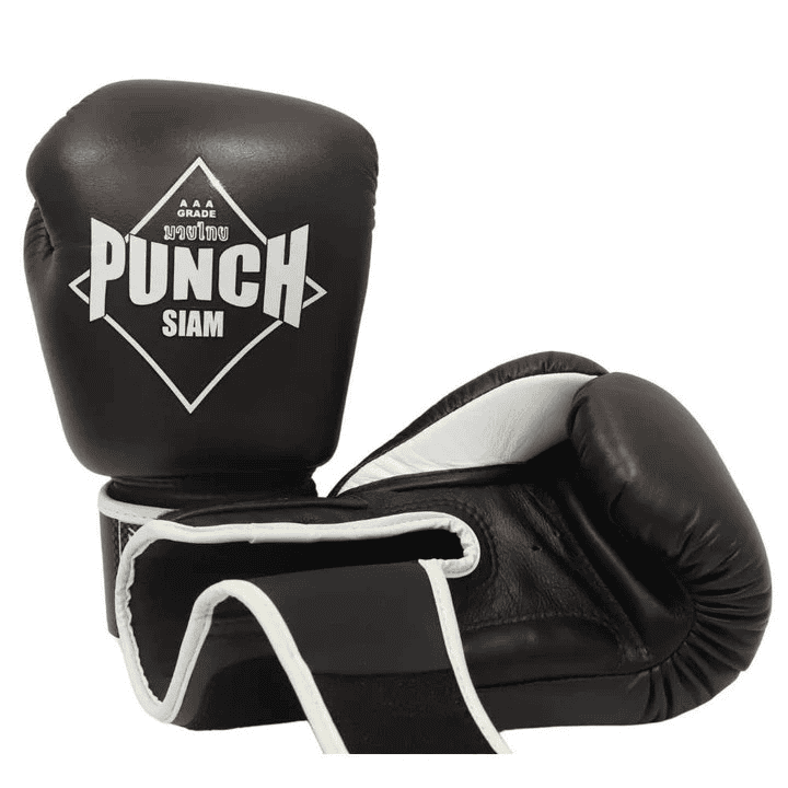 PUNCH Siam Leather Boxing Gloves, 12OZ - Chocolate color