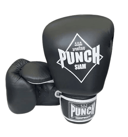 PUNCH Siam Leather Boxing Gloves, 16 oz