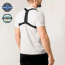 Swedish Posture - Flexi Posture Brace - Posture Corrector, Black or White
