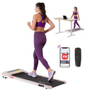EFit Treadmill Electric Walking Pad Under Desk Home Gym Fitness 360mm Pink - ONLINE ONLY