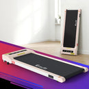 EFit Treadmill Electric Walking Pad Under Desk Home Gym Fitness 360mm Pink - ONLINE ONLY