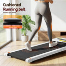 EFit Treadmill Electric Walking Pad Under Desk Home Gym Fitness 360mm White - ONLINE ONLY