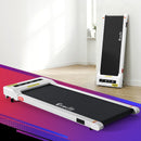 EFit Treadmill Electric Walking Pad Under Desk Home Gym Fitness 360mm White - ONLINE ONLY