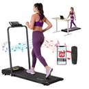 EFit Treadmill Electric Walking Pad Under Desk Home Gym Fitness 380mm Black - ONLINE ONLY