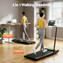 EFit Treadmill Electric Walking Pad Under Desk Home Gym Fitness 380mm Black - ONLINE ONLY