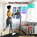 EFit Treadmill Electric Walking Pad Under Desk Home Gym Fitness 380mm Black - ONLINE ONLY