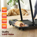 EFit Treadmill Electric Walking Pad Under Desk Home Gym Fitness 380mm Black - ONLINE ONLY