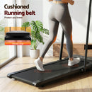 EFit Treadmill Electric Walking Pad Under Desk Home Gym Fitness 380mm Black - ONLINE ONLY