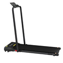 EFit Treadmill Electric Walking Pad Under Desk Home Gym Fitness 380mm Black - ONLINE ONLY