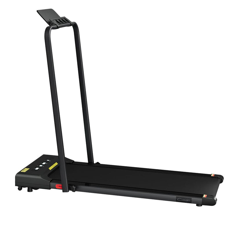 SUPER SALE!!! EFit Treadmill Electric Walking Pad Under Desk Home Gym Fitness 380mm Black - ONLINE ONLY