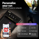 EFit Treadmill Electric Walking Pad Under Desk Home Gym Fitness 380mm Black - ONLINE ONLY