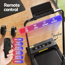 EFit Treadmill Electric Walking Pad Under Desk Home Gym Fitness 380mm Black - ONLINE ONLY