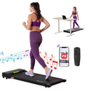 EFit Treadmill Electric Walking Pad Under Desk Home Gym Fitness 400mm Black - ONLINE ONLY