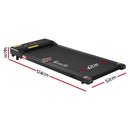 EFit Treadmill Electric Walking Pad Under Desk Home Gym Fitness 400mm Black - ONLINE ONLY