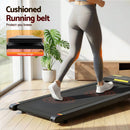 EFit Treadmill Electric Walking Pad Under Desk Home Gym Fitness 400mm Black - ONLINE ONLY