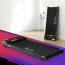 EFit Treadmill Electric Walking Pad Under Desk Home Gym Fitness 400mm Black - ONLINE ONLY
