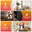 Efit Treadmill Electric Auto Incline Home Gym Fitness Exercise Machine 450mm - ONLINE ONLY