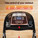 Efit Treadmill Electric Auto Incline Home Gym Fitness Exercise Machine 450mm - ONLINE ONLY