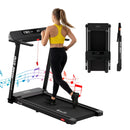 Efit Treadmill Electric Home Gym Fitness Exercise Fully Foldable 450mm Black - ONLINE ONLY
