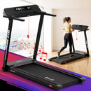 Efit Treadmill Electric Home Gym Fitness Exercise Fully Foldable 450mm Black - ONLINE ONLY