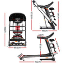 Efit Treadmill Electric Home Gym Fitness Exercise Machine w/ Massager 450mm - ONLINE ONLY
