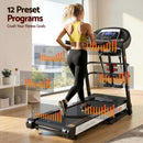Efit Treadmill Electric Home Gym Fitness Exercise Machine w/ Massager 450mm - ONLINE ONLY