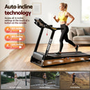 Efit Treadmill Electric Auto Incline Home Gym Fitness Exercise Machine 480mm - ONLINE ONLY