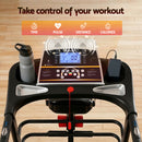 Efit Treadmill Electric Home Gym Fitness Exercise Machine w/ Massager 480mm - ONLINE ONLY
